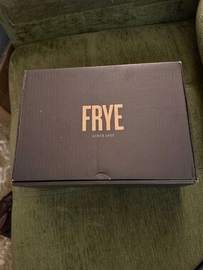 Frye Black Box with Gold Logo